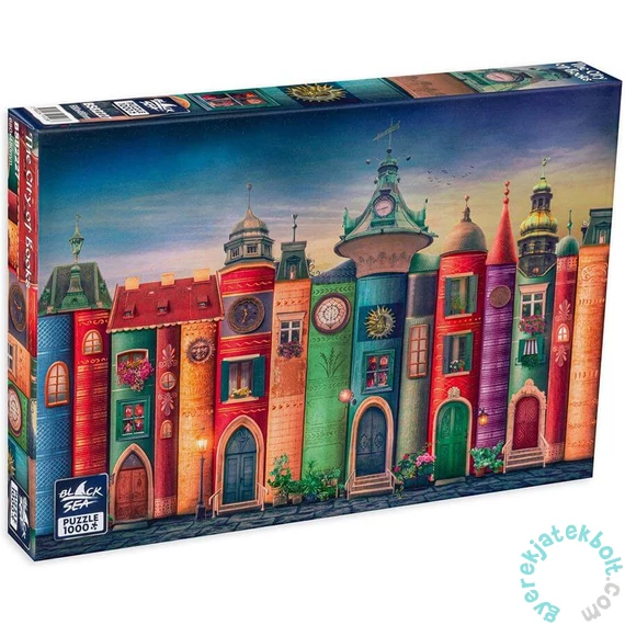 Black Sea 1000 db-os puzzle - The City of Books (BS82227)