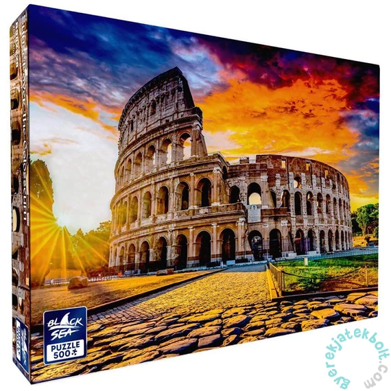 Black Sea 500 db-os puzzle - Sunset over the Colosseum (BS82228)