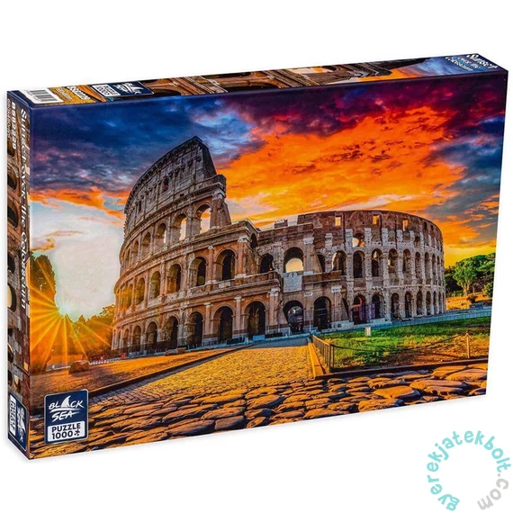 Black Sea 1000 db-os puzzle - Sunset over the Colosseum (BS82229)