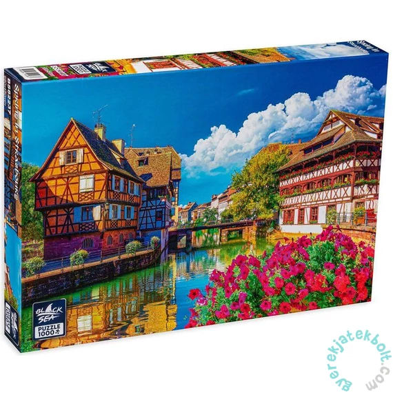 Black Sea 1000 db-os puzzle - Spring in Strasbourg (BS82237)