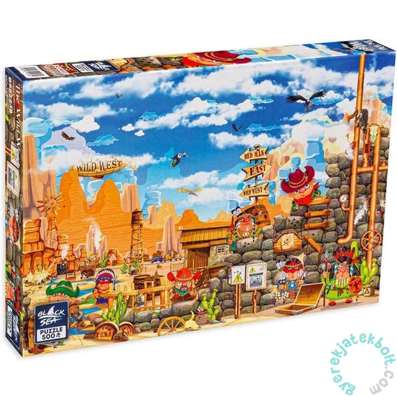 Black Sea 500 db-os puzzle - The Wild West (BS82238)