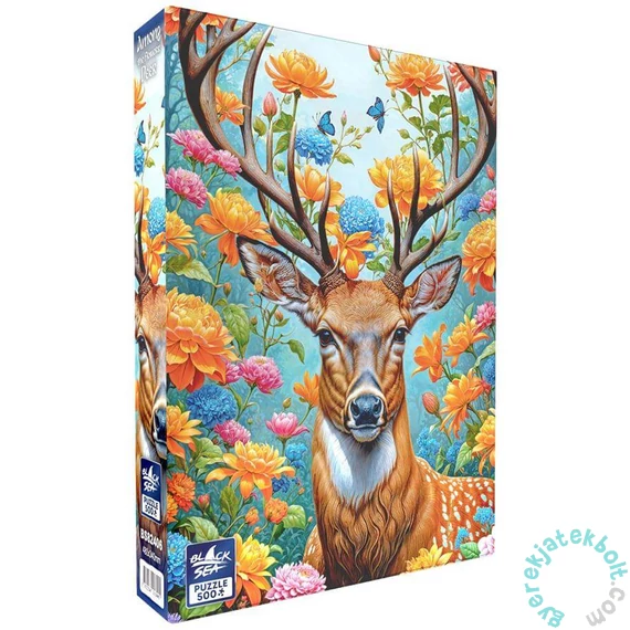 Black Sea 500 db-os puzzle - Among the Flowers - Deer (BS82406)