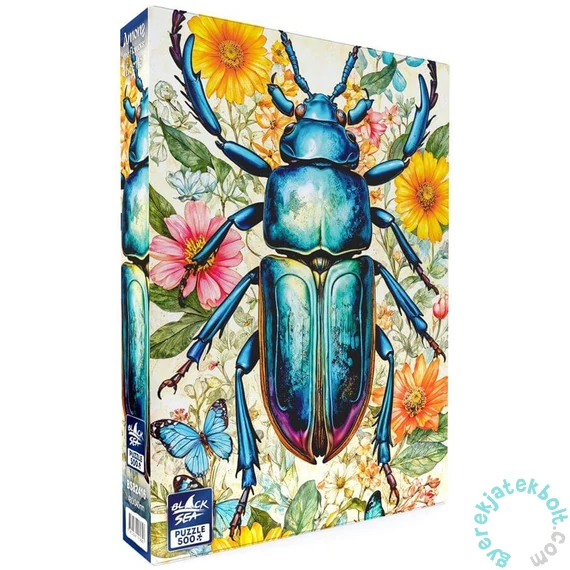 Black Sea 500 db-os puzzle - Among the Flowers - Beetle (BS82416)