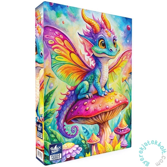 Black Sea 1000 db-os puzzle - Baby dragon in the Mushroom Kingdom (BS82434)