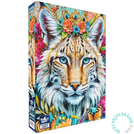 Black Sea 500 db-os puzzle - Among the Flowers - Lynx (BS82445)