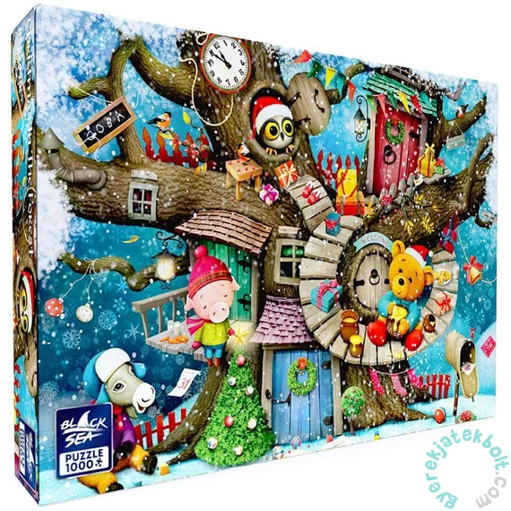 Black Sea 1000 db-os puzzle - Christmas In The Forest (BS82446)