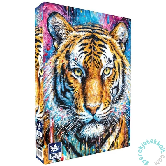 Black Sea 1000 db-os puzzle - Cat Portraits - Tiger (BS82512)