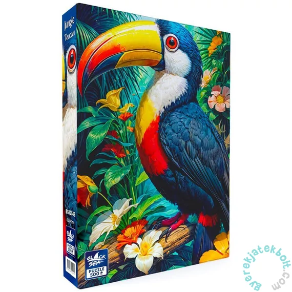 Black Sea 500 db-os puzzle - Jungle Toucan (BS82545)