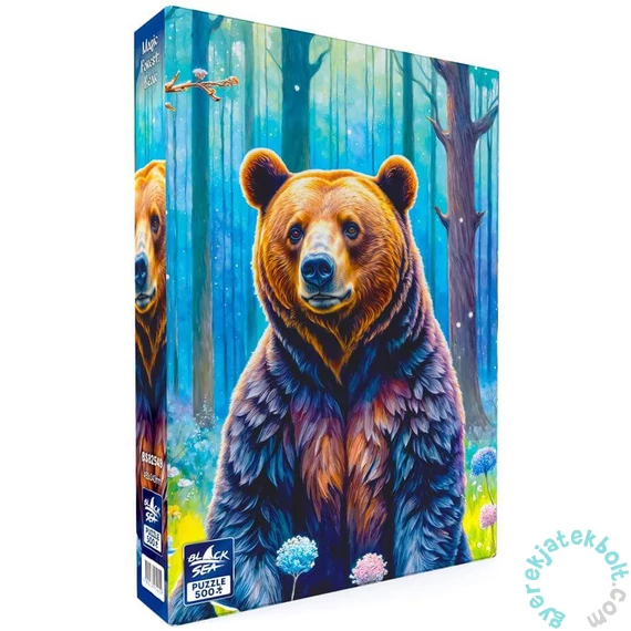 Black Sea 500 db-os puzzle - Magic Forest - Bear (BS82549)