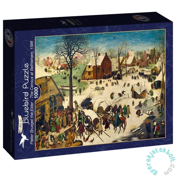 Bluebird 1000 db-os Art by puzzle - Pieter Bruegel the Elder - The Census at Bethlehem 1566 (60225)
