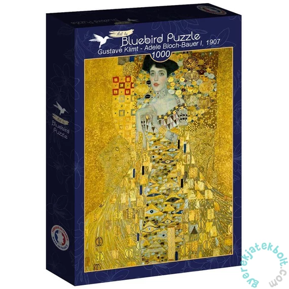 Bluebird 1000 db-os puzzle - Adele Bloch-Bauer I, Gustave Klimt, 1907 (60219)