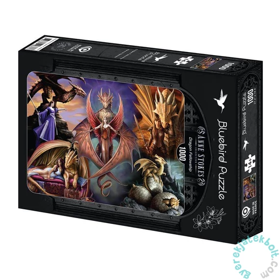 Bluebird 1000 db-os puzzle - Anne Stokes - Dragon Fellowship (90837)