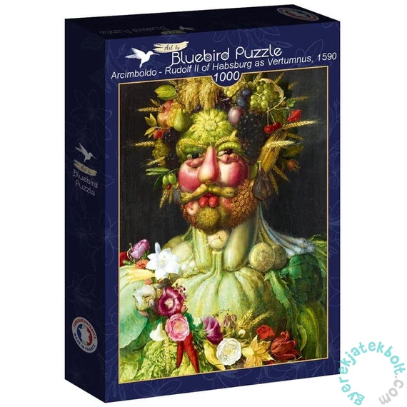 Bluebird 1000 db-os Art by puzzle - Arcimboldo - Rudolf II of Habsburg as Vertumnus 1590 (60267)