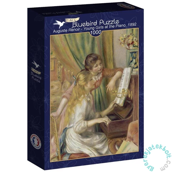 Bluebird 1000 db-os Art by puzzle - Auguste Renoir - Young Girls at the Piano 1892 (60315)