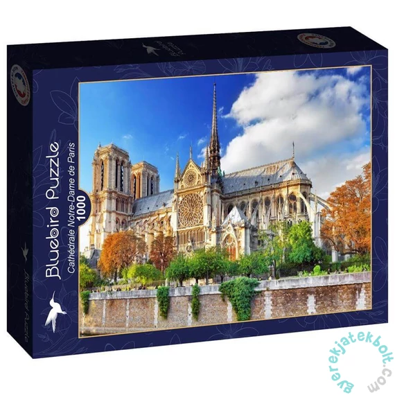 Bluebird 1000 db-os puzzle - Cathédrale Notre-Dame de Paris (90768)