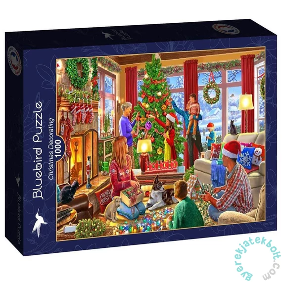 Bluebird 1000 db-os puzzle - Christmas Decorating (90794)