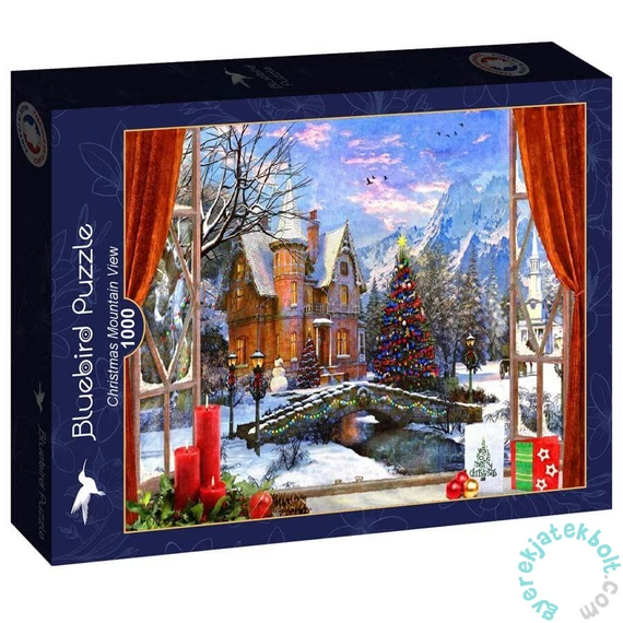 Bluebird 1000 db-os puzzle - Christmas Mountain View (90673)