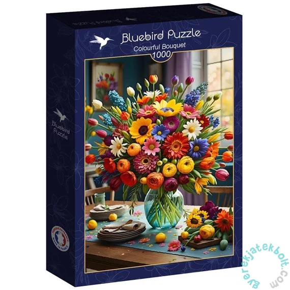 Bluebird 1000 db-os puzzle - Colourful Bouquet (90849)