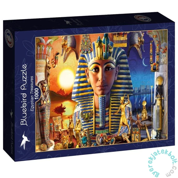 Bluebird 1000 db-os puzzle - Egyptian Treasures (90909)