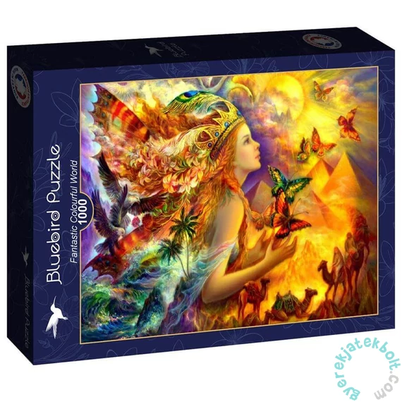 Bluebird 1000 db-os puzzle - Fantastic Colourful World (90904)