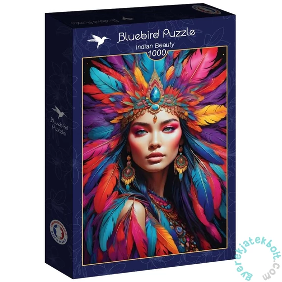Bluebird 1000 db-os puzzle - Indian Beauty (90929)