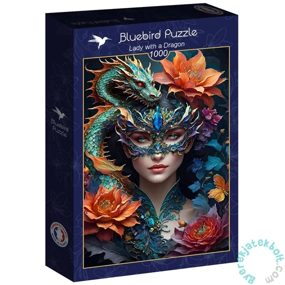 Bluebird 1000 db-os puzzle - Lady with a Dragon (90926)