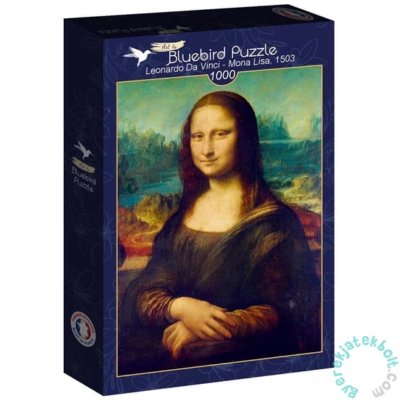 Bluebird 1000 db-os Art by puzzle - Leonardo Da Vinci - Mona Lisa 1503 (60210)