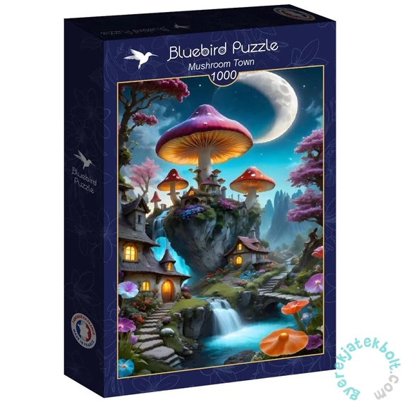 Bluebird 1000 db-os puzzle - Mushroom Town (90930)