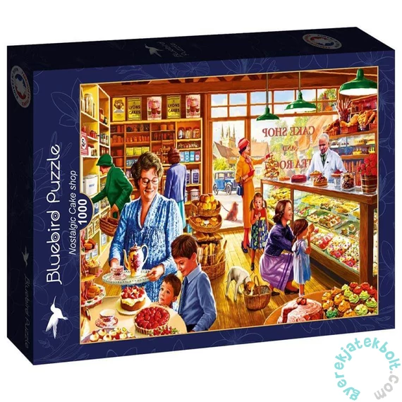 Bluebird 1000 db-os puzzle - Nostalgic Cake shop (90662)