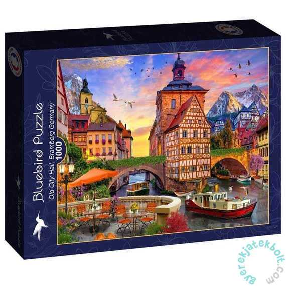 Bluebird 1000 db-os puzzle - Old City Hall, Bamberg, Germany (90834)