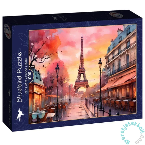 Bluebird 1000 db-os puzzle - Paris et la Grande Dame (90544)