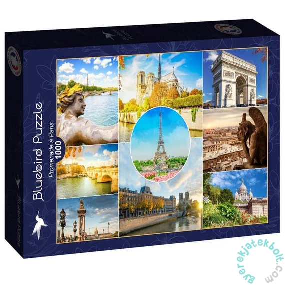 Bluebird 1000 db-os puzzle - Promenade à Paris (90759)