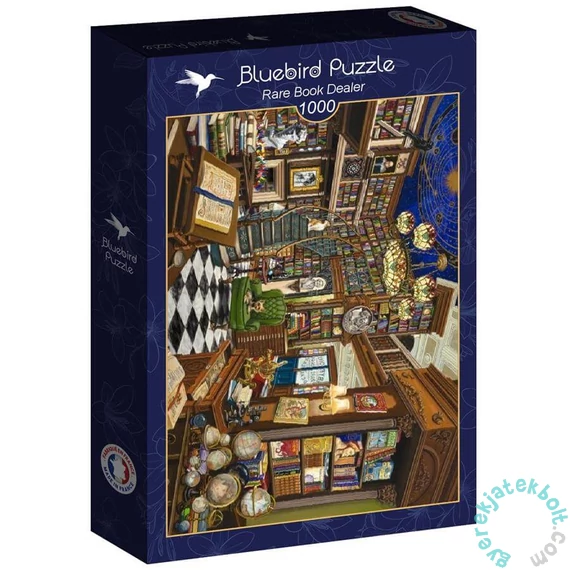Bluebird 1000 db-os puzzle - Rare Book Dealer (90742)