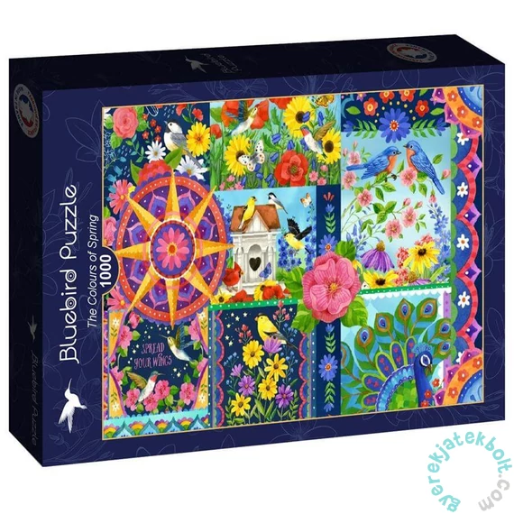 Bluebird  90997 - The Colours of Spring - 1000 db-os puzzle