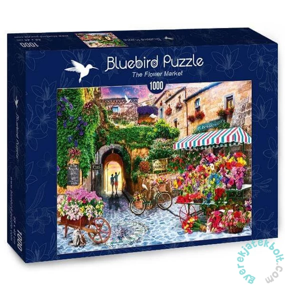 Bluebird 1000 db-os puzzle - The Flower Market (90585)
