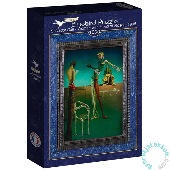 Bluebird 1000 db-os puzzle - Woman with Head of Roses, Salvador Dali, 1935 (60328)
