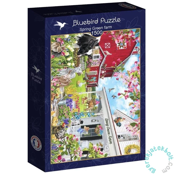 Bluebird 1500 db-os puzzle - Spring Green farm (90750)