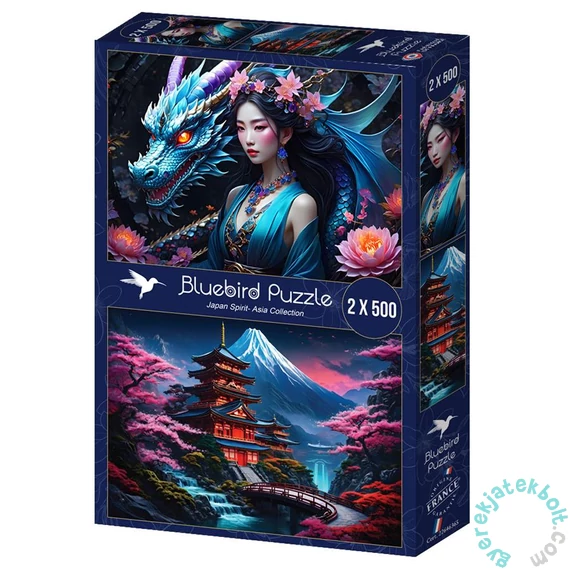 Bluebird 2 x 500 db-os puzzle - Japan Spirit - Asia Collection (90950)