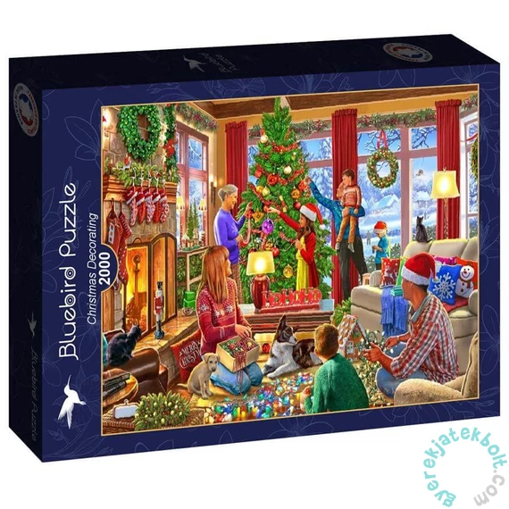 Bluebird 2000 db-os puzzle - Christmas Decorating (90795)