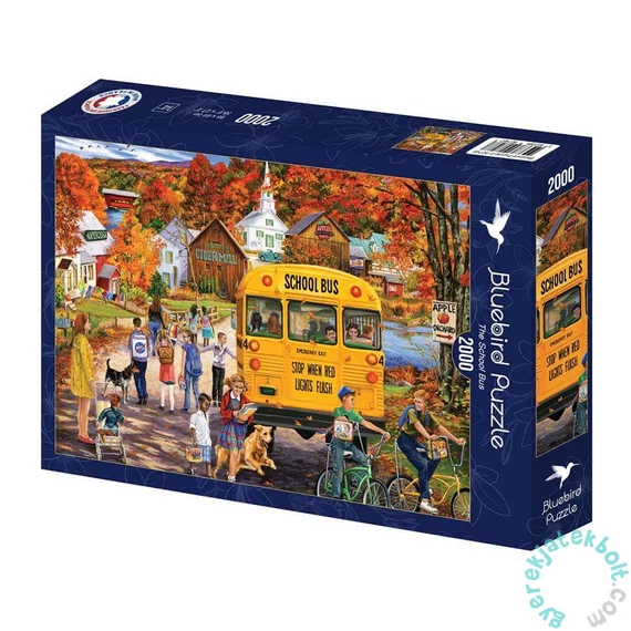 Bluebird 2000 db-os puzzle - The School Bus (90748)