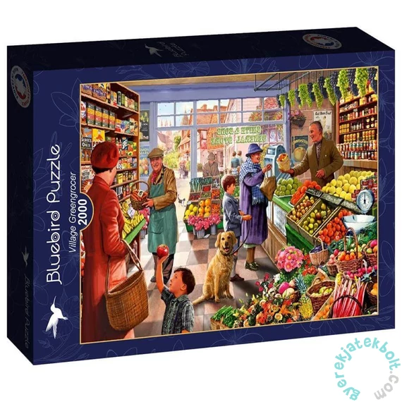 Bluebird 2000 db-os puzzle - Village Greengrocer (90667)