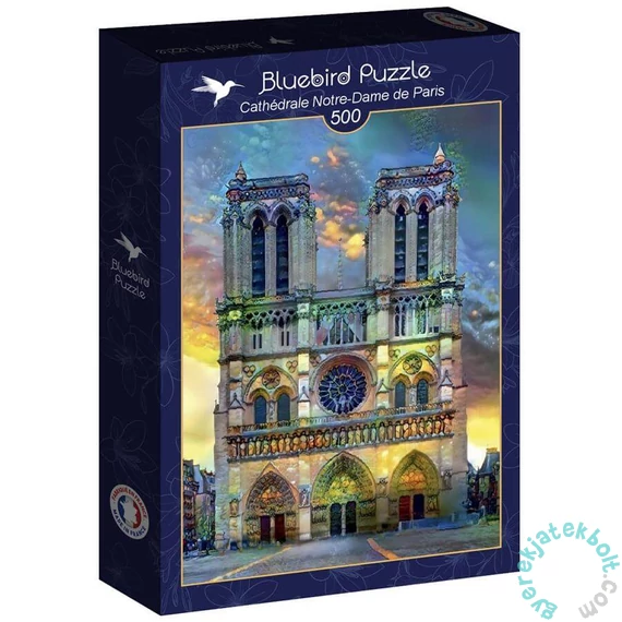Bluebird 500 db-os puzzle - Cathédrale Notre-Dame de Paris (90767)