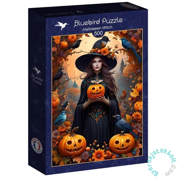 Bluebird 500 db-os puzzle - Halloween Witch (90828)