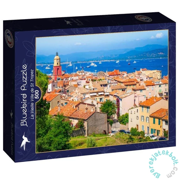Bluebird 500 db-os puzzle - La Vieille Ville de St Tropez (90775)