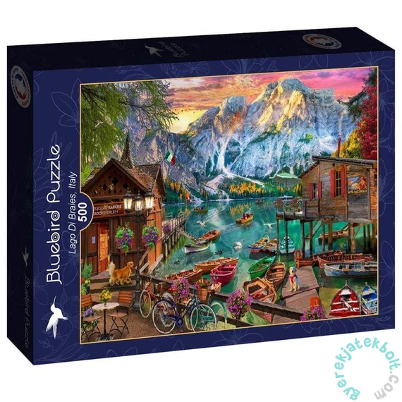 Bluebird 500 db-os puzzle - Lago Di Braies, Italy (90918)