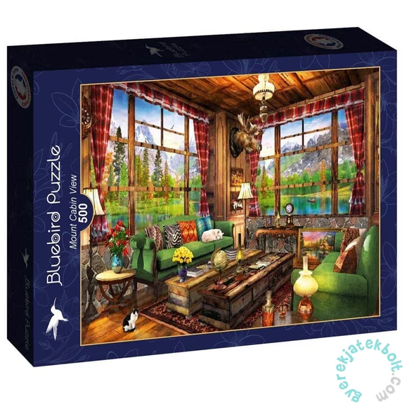 Bluebird 500 db-os puzzle - Mount Cabin View (90677)