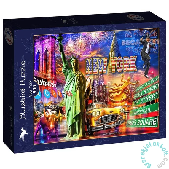 Bluebird 500 db-os puzzle - New York (90872)