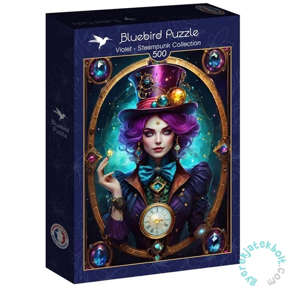 Bluebird 500 db-os puzzle - Steampunk Collection - Violet (90826)