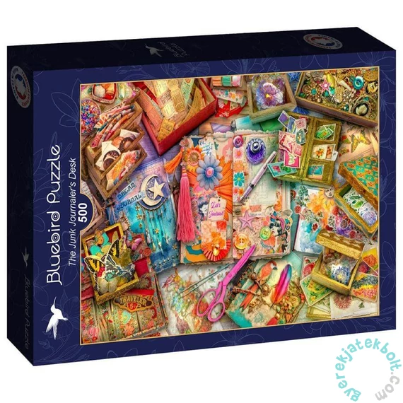 Bluebird 500 db-os puzzle - The Junk Journaler's Desk (90911)