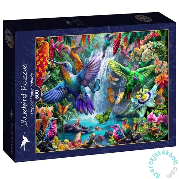 Bluebird 500 db-os puzzle - Tropical Hummingbirds (90905)